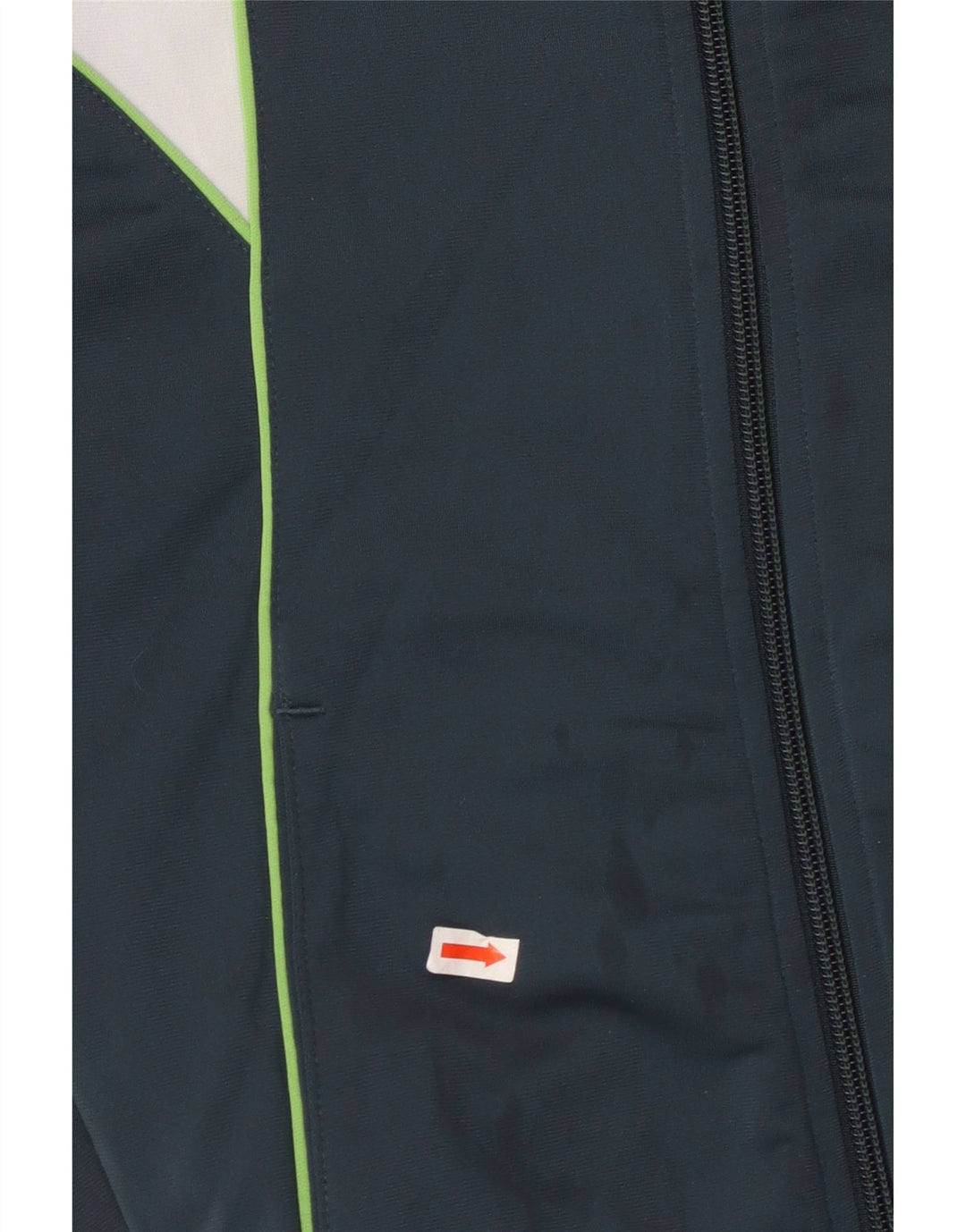 PUMA træningsdragt topjakke til kvinder UK 12 Medium Navy Blue Colourblock