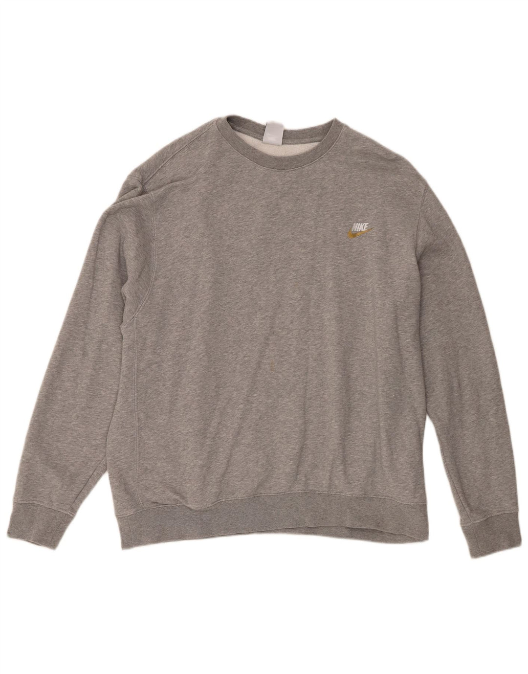 Nike Sweatshirt Jumper til mænd XL Grå bomuld