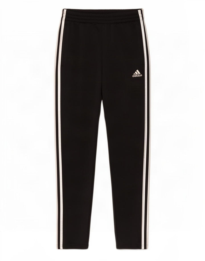 Adidas Drenge Træningsdragt Bukser 12-13 År Stor Sort Polyester