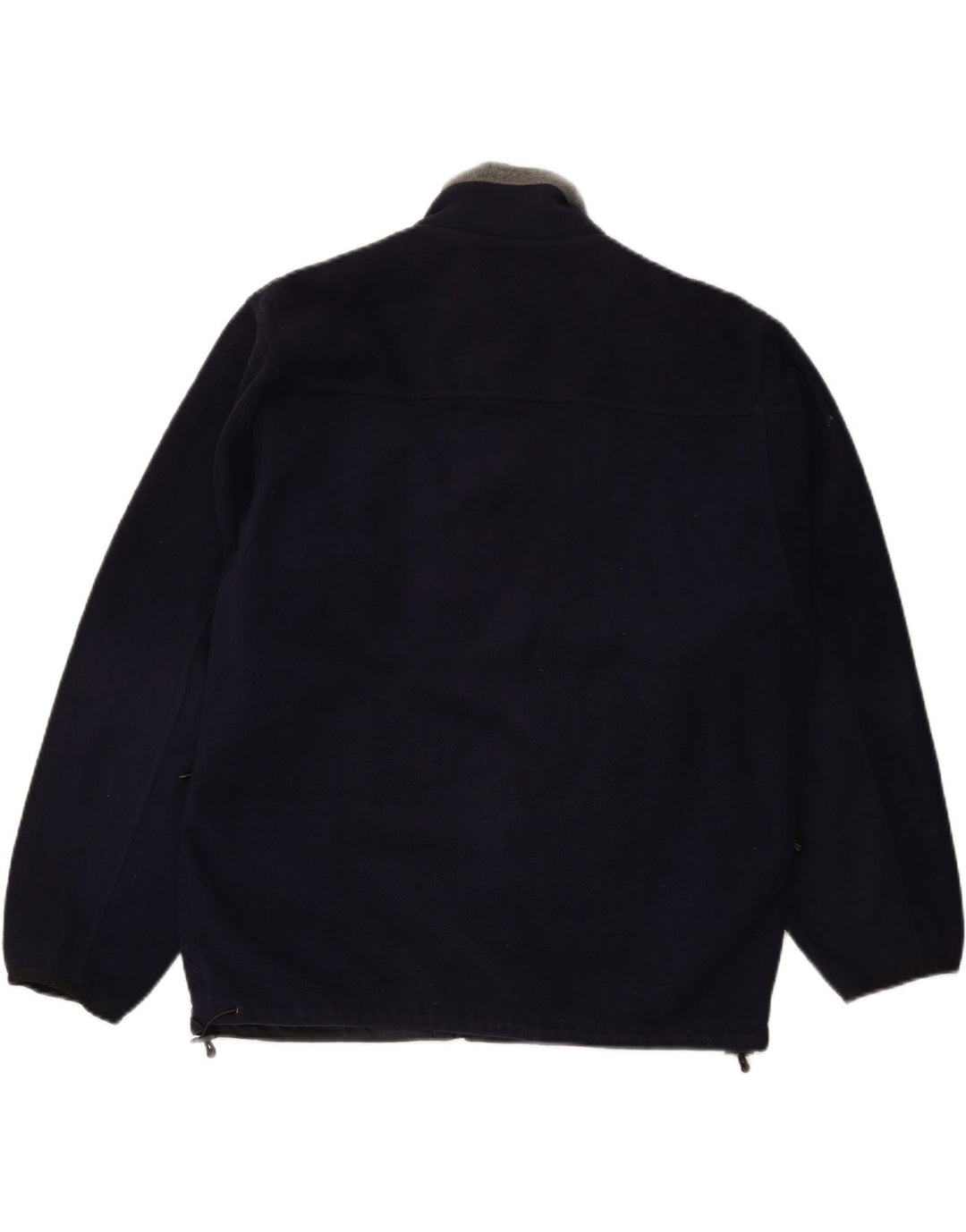 SCHOTT Fleecejakke til mænd UK 40 Stor marineblå polyester