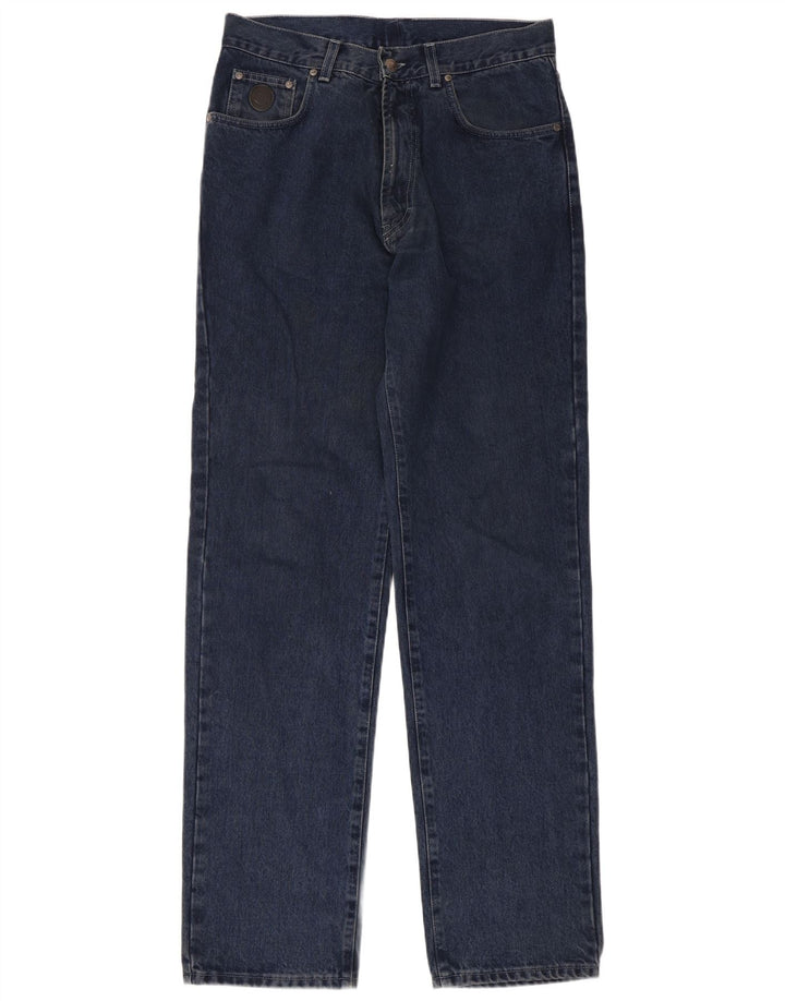 Trussardi Straight Jeans til mænd W34 L32 Marineblå bomuld