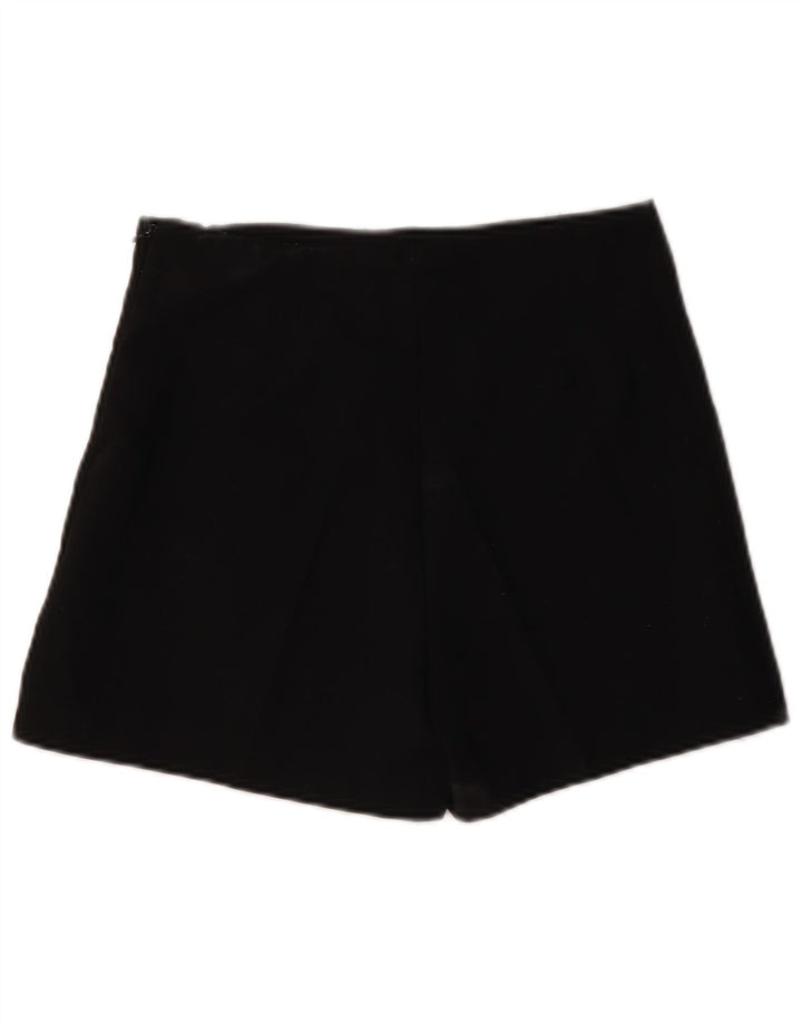 Zara Casual Shorts til kvinder Small W26 sort polyester