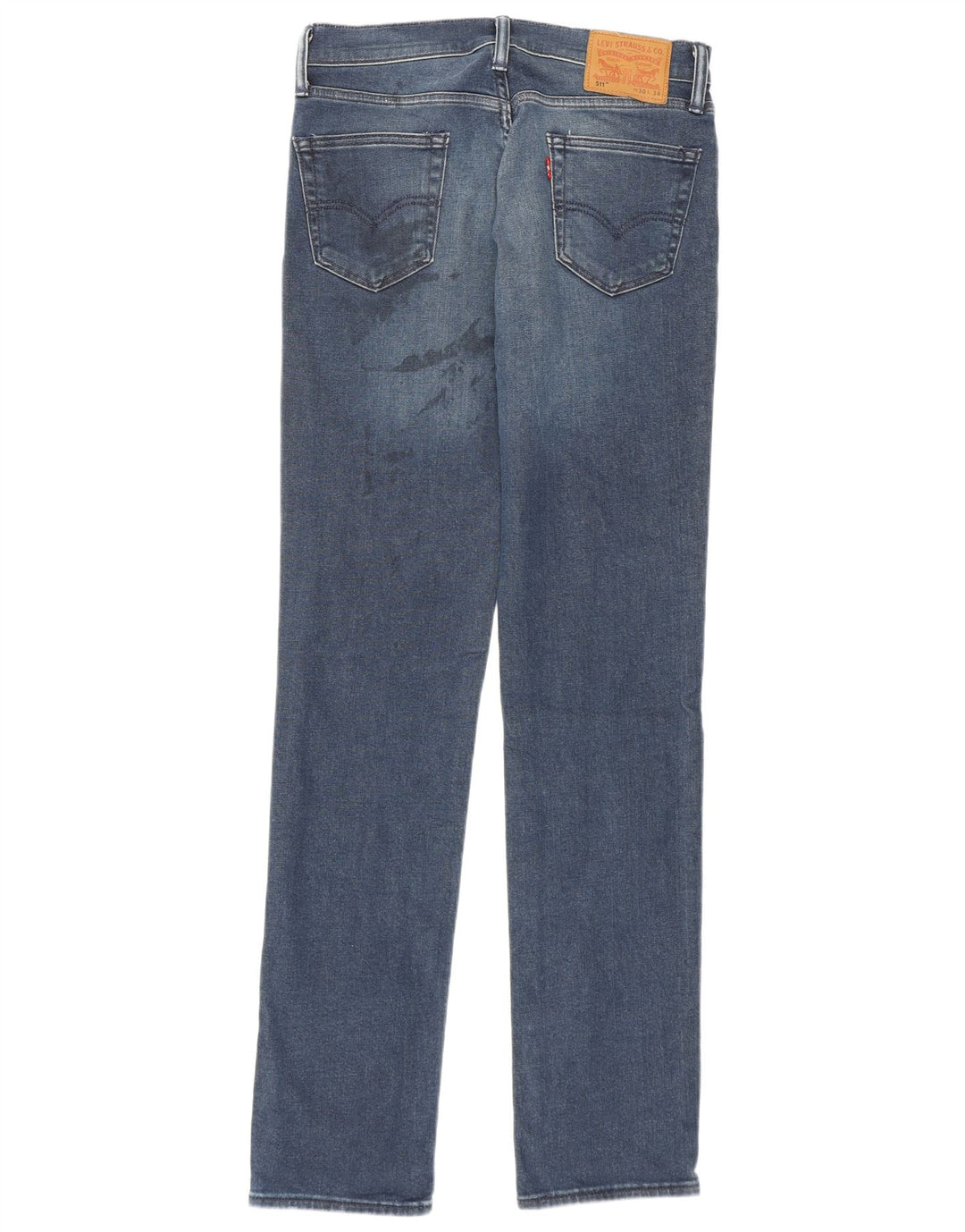 Levi's Herre 511 Slim Jeans W30 L34 Blå Bomuld