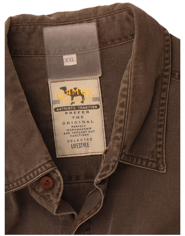 CAMEL ACTIVE Herreskjorte 2XL Brun