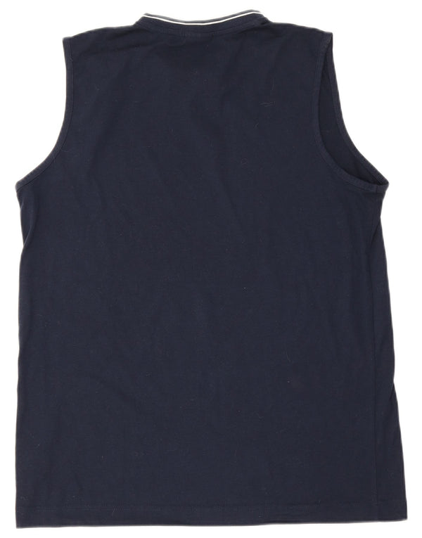 Umbro Herrevest Top Large Navy Blue Polyester