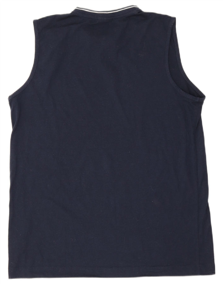 Umbro Herrevest Top Large Navy Blue Polyester