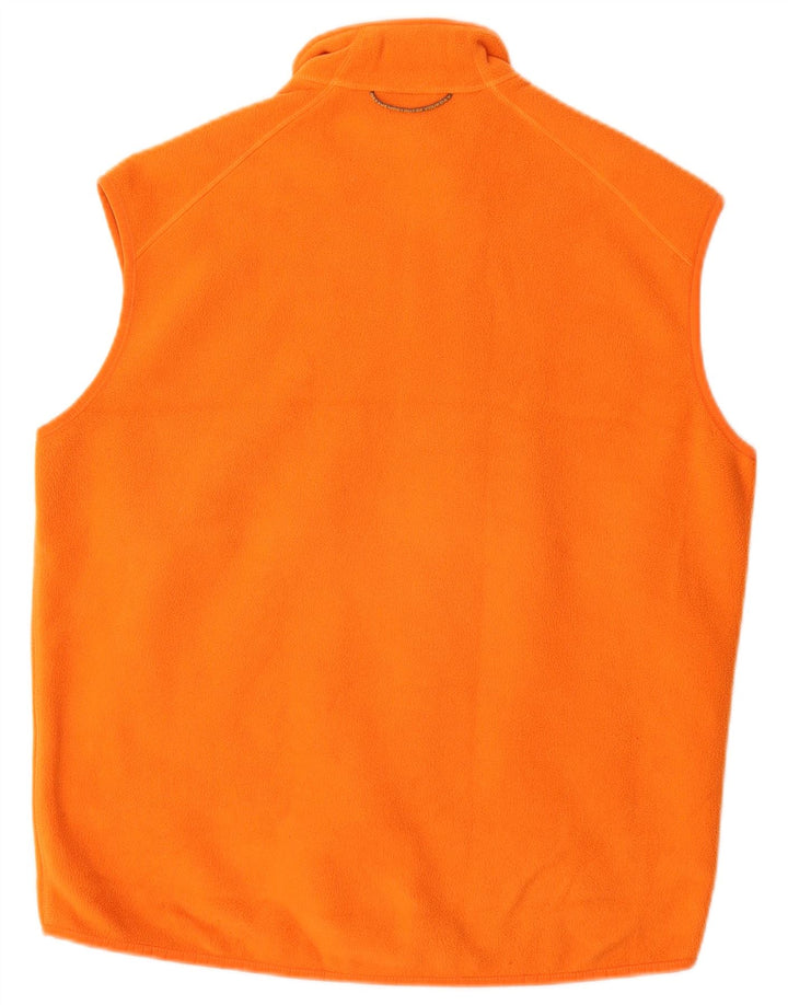 TIMBERLAND Herre Fleece Gilet UK 36 Small Orange