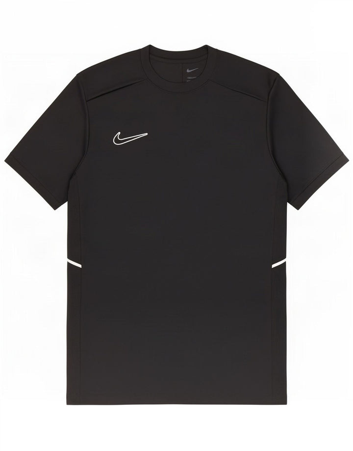 Nike Herre Dri Fit Slim T-Shirt Top Medium Sort Polyester