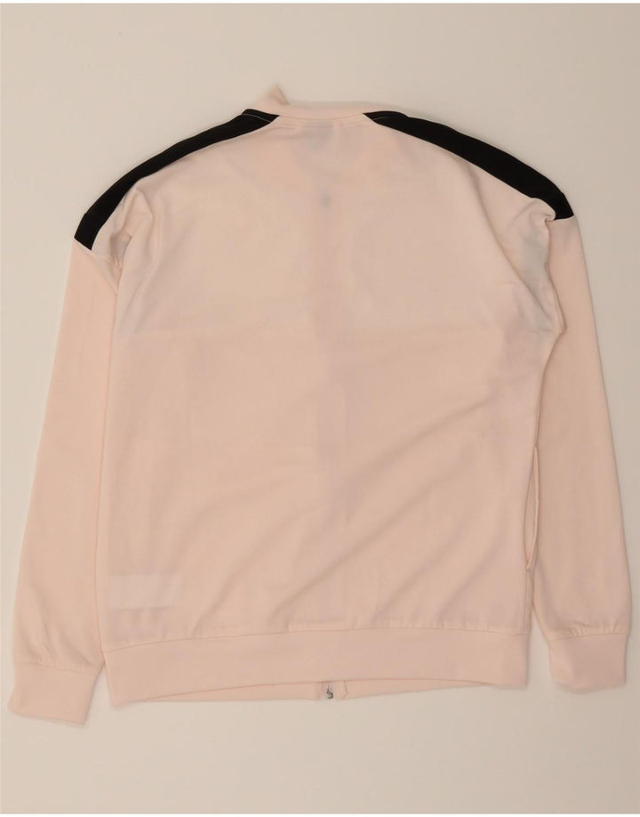 PUMA Womens Tracksuit Top Jacket UK 16 Large Pink Colourblock Polyester Vintage Puma and Second-Hand Puma from Messina Hembry 