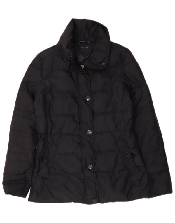 Tommy Hilfiger Dame Oversized Polstret Jakke UK 10 Small Navy Blue