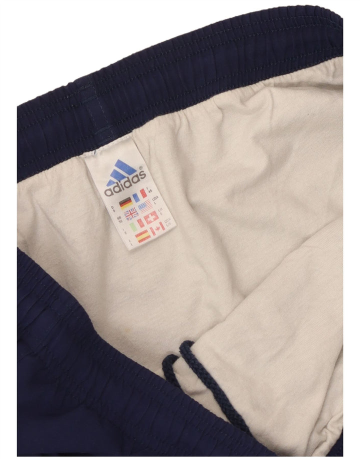 Adidas Sportsshorts til mænd store marineblå polyester