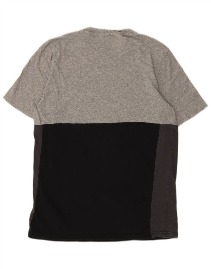 ADIDAS Grafisk T-shirt til drenge 15-16 år Grå Colourblock Bomuld