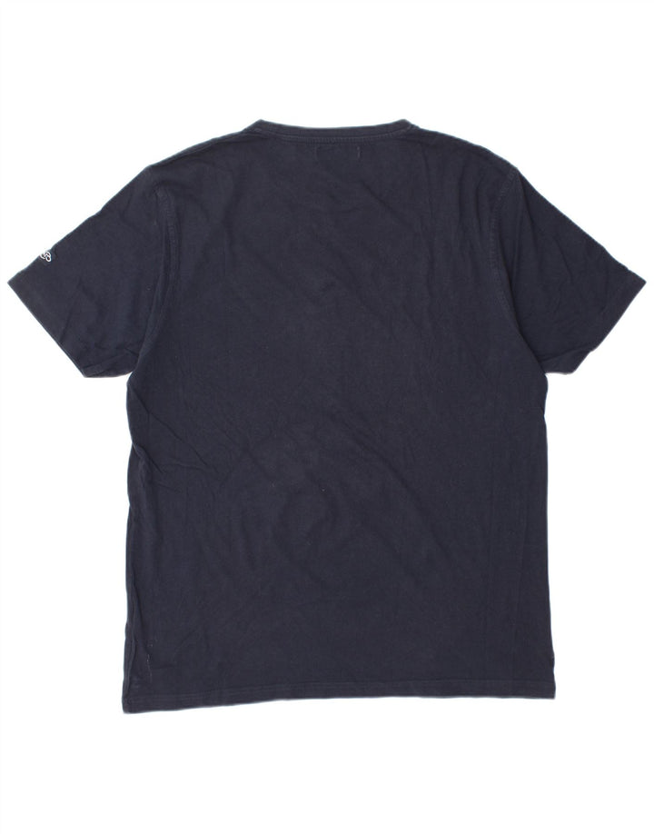 RENATO BALESTRA T-shirt top til kvinder 2XL marineblå bomuld