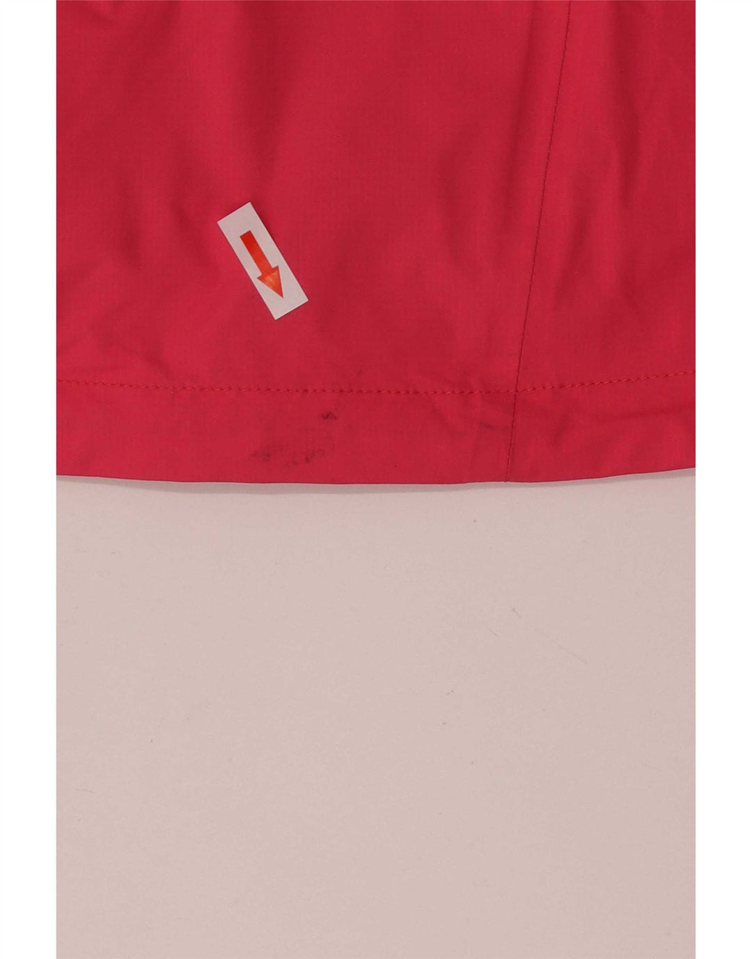 The North Face Dame Dryvent Hætte Regnjakke UK 14 Medium Pink Nylon