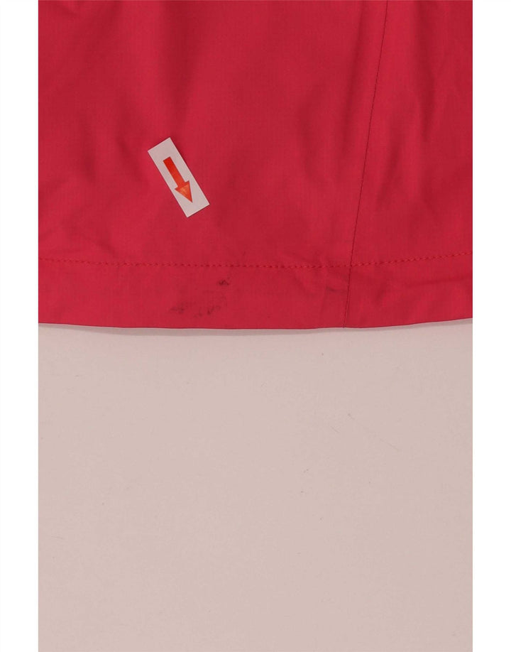 The North Face Dame Dryvent Hætte Regnjakke UK 14 Medium Pink Nylon