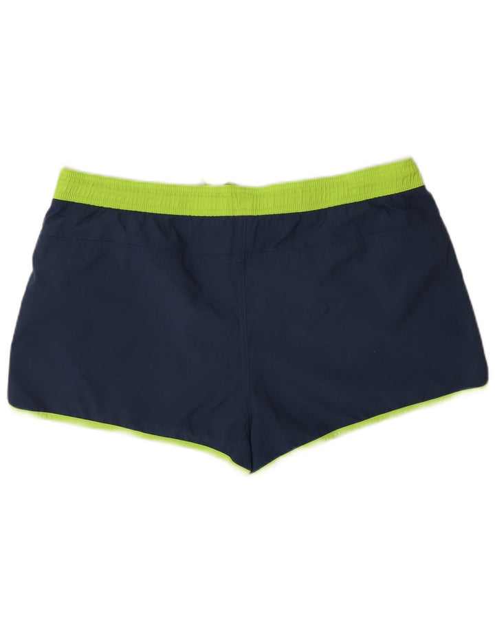 Adidas Herre Sportshorts Large Navy Blue Colourblock Polyester