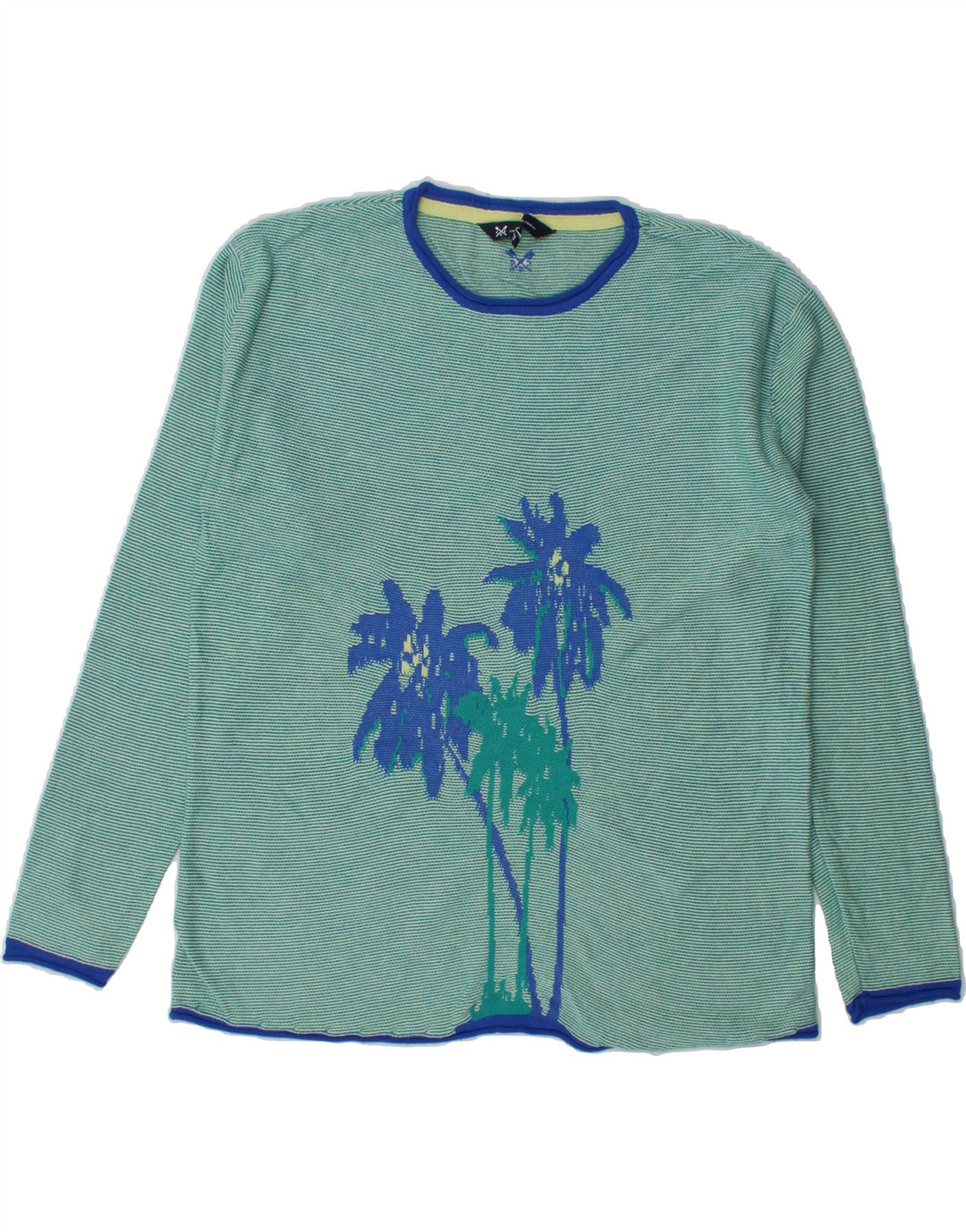 CREW CLOTHING Womens Crew Neck Jumper Sweater UK 12 Medium  Green Vintage Crew Clothing and Second-Hand Crew Clothing from Messina Hembry 
