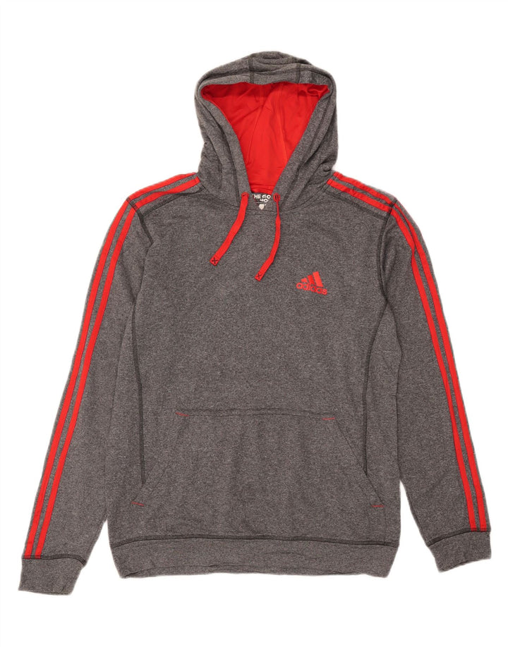 ADIDAS Herre Climawarm hættetrøje Jumper Medium Grey Flecked Polyester
