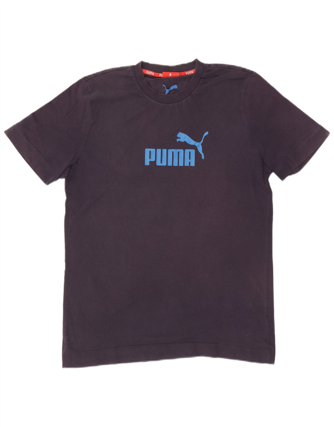 PUMA Grafisk T-shirt til mænd, stor marineblå