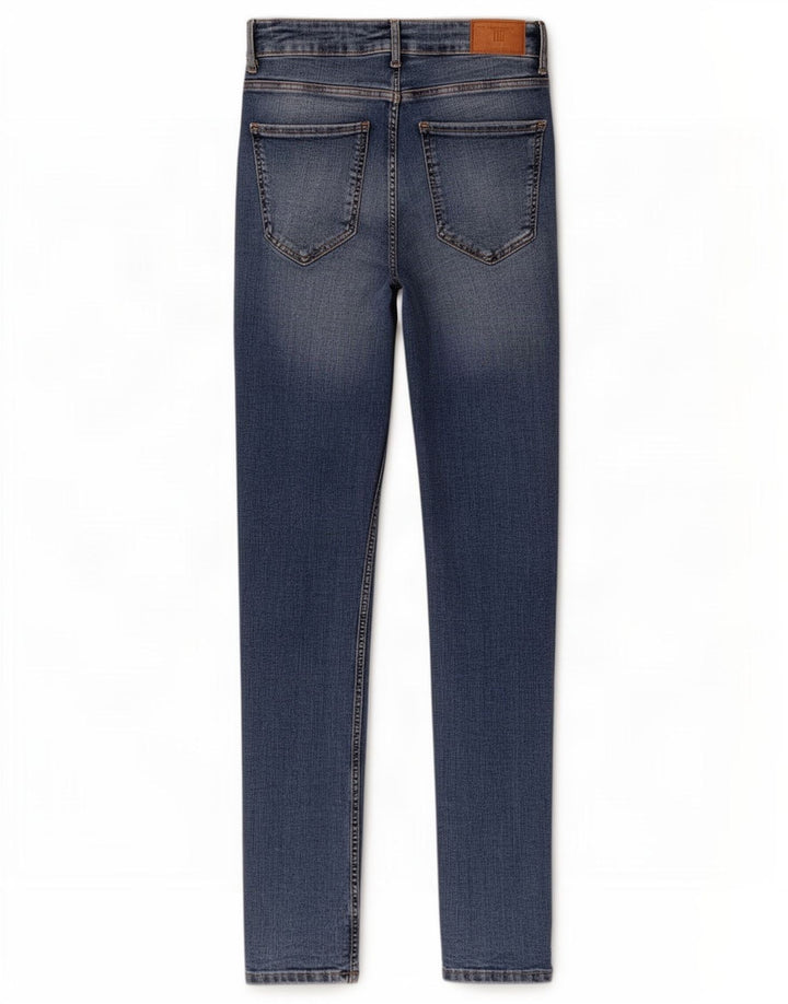 Zara Dame Slim Jeans Medium W28 L27 Blå