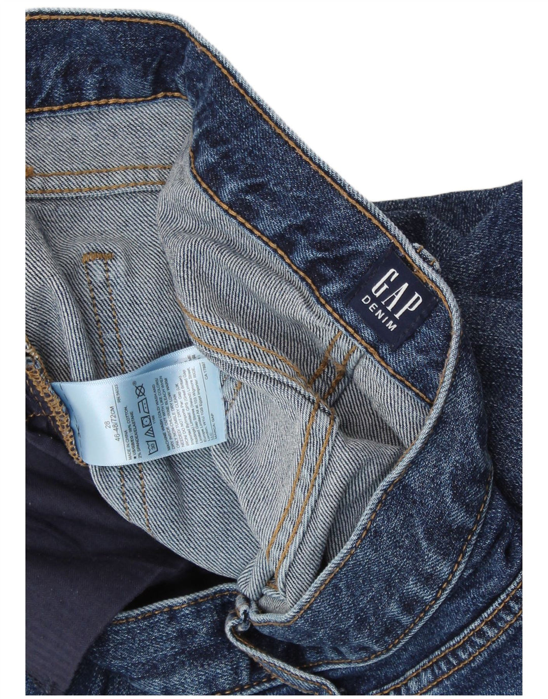 GAP Slim Jeans til mænd W28 L29 blå bomuld