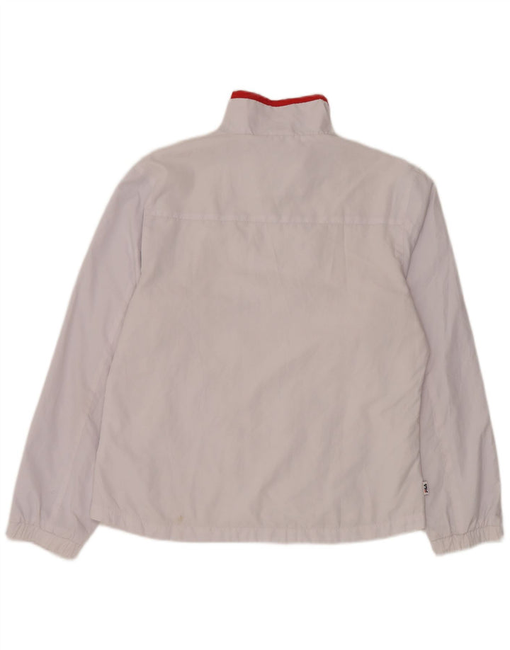 Fila Træningsdragt til mænd Topjakke Stor Hvid Polyester