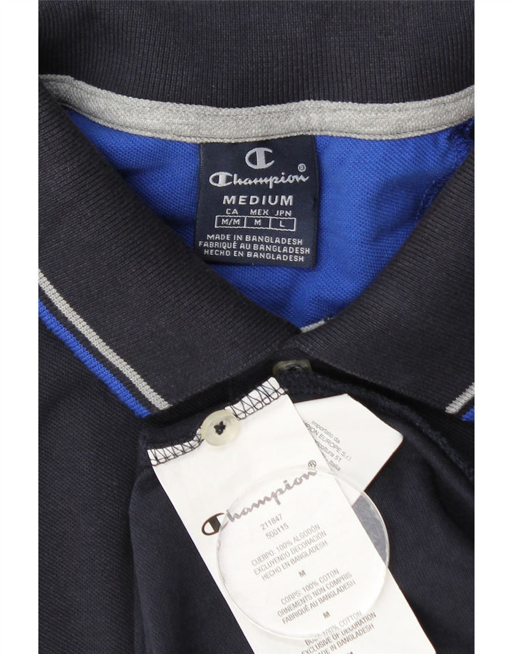 Champion herre poloshirt Medium marineblå bomuld