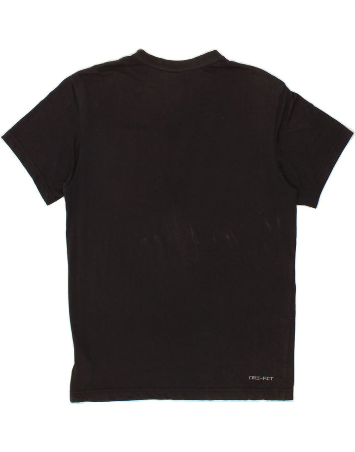 NIKE Mens Dri Fit T-Shirt Top Small Black Cotton Vintage Nike and Second-Hand Nike from Messina Hembry 