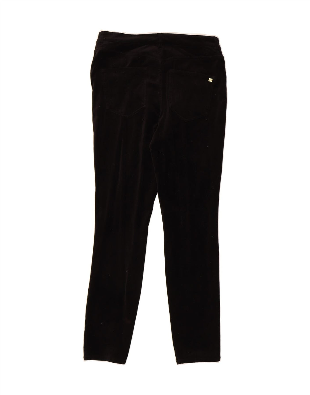 MASSIMO DUTTI Womens Slim Casual Trousers EU 42 Large W32 L29 Black Vintage Massimo Dutti and Second-Hand Massimo Dutti from Messina Hembry 