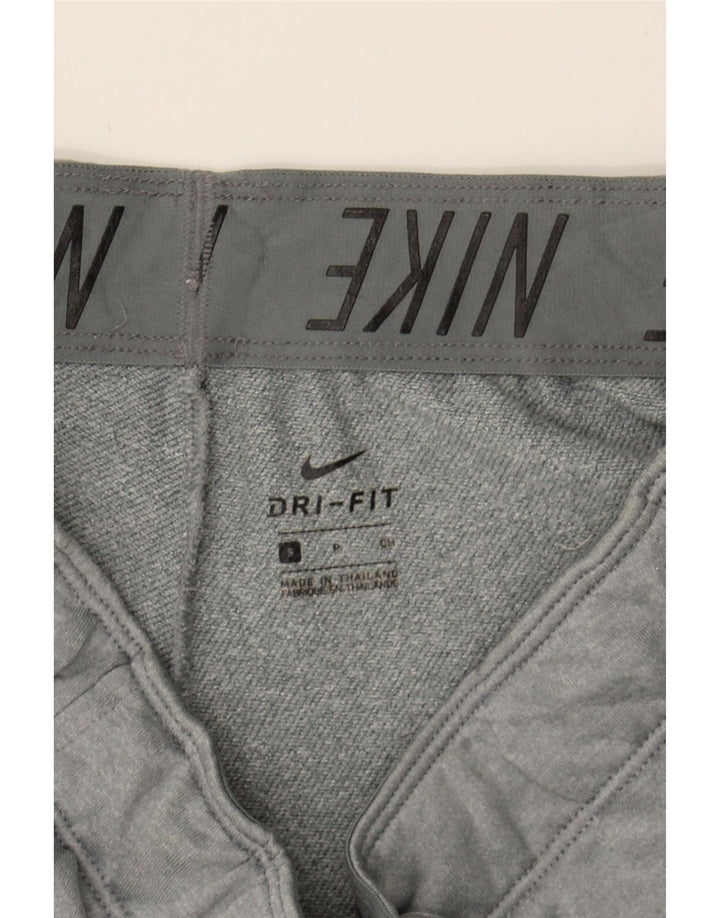 NIKE Womens Dri Fit Sport Shorts UK 10 Small  Grey Polyester Vintage Nike and Second-Hand Nike from Messina Hembry 