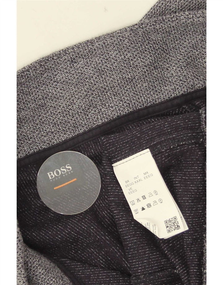 Hugo Boss Træningsdragt til mænd Top jakke 3XL marineblå bomuld
