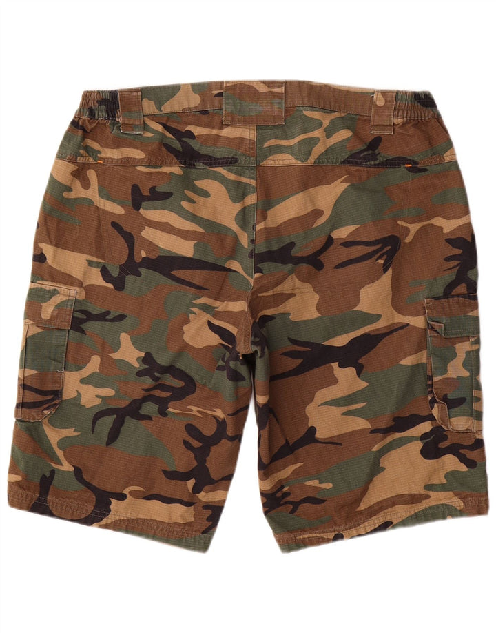 SOLOGNAC Herre Cargo Shorts W38 XL Brun Camouflage
