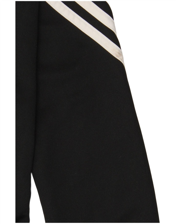 ADIDAS drenge Climalite træningsdragt topjakke 11-12 år sort polyester