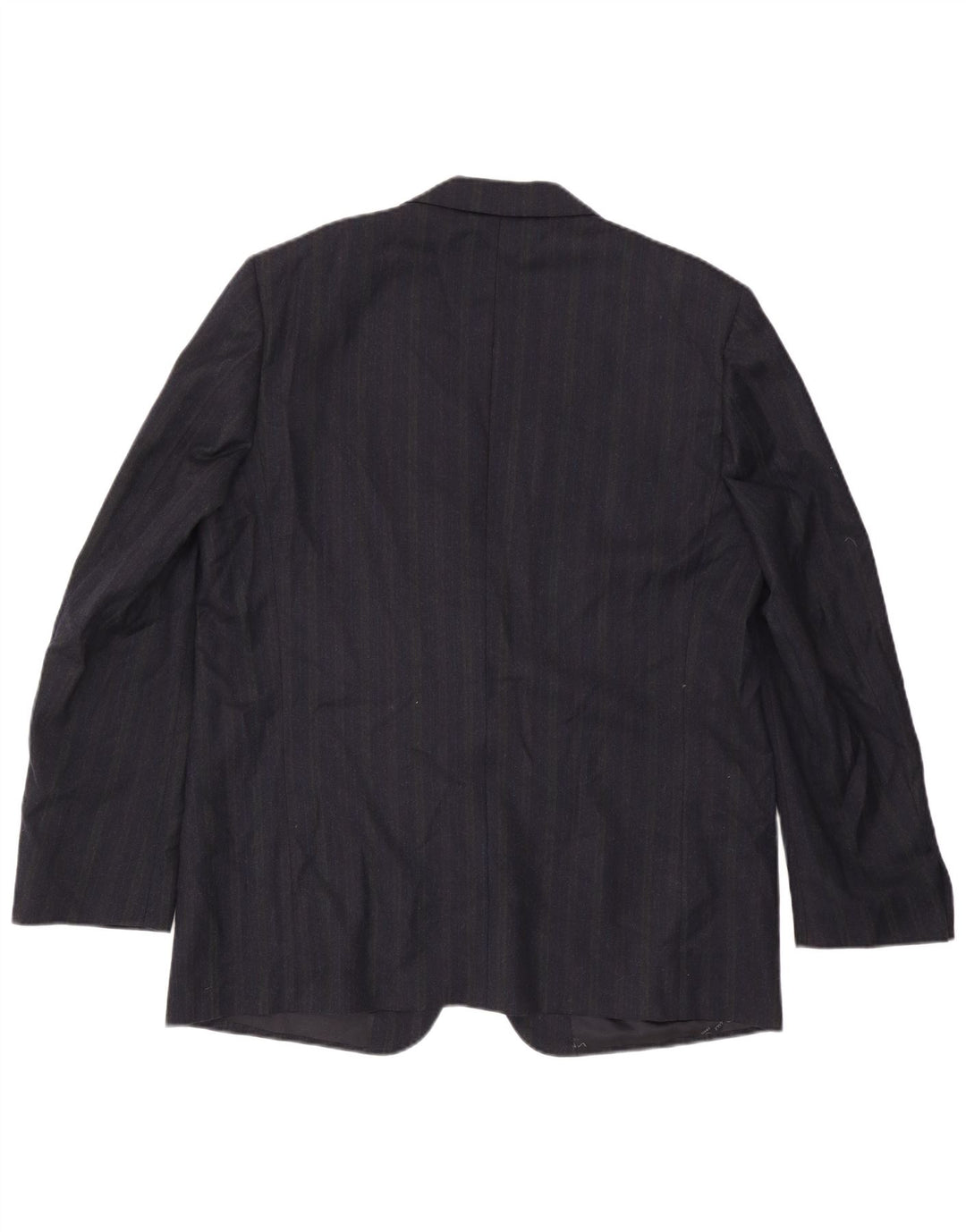 Pierre Cardin Herre 2-knaps blazerjakke IT 58 4XL Marineblå nålestribe