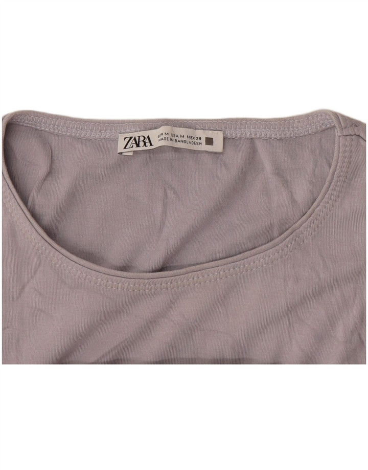 Zara Damevest Top UK 12 Medium Grå