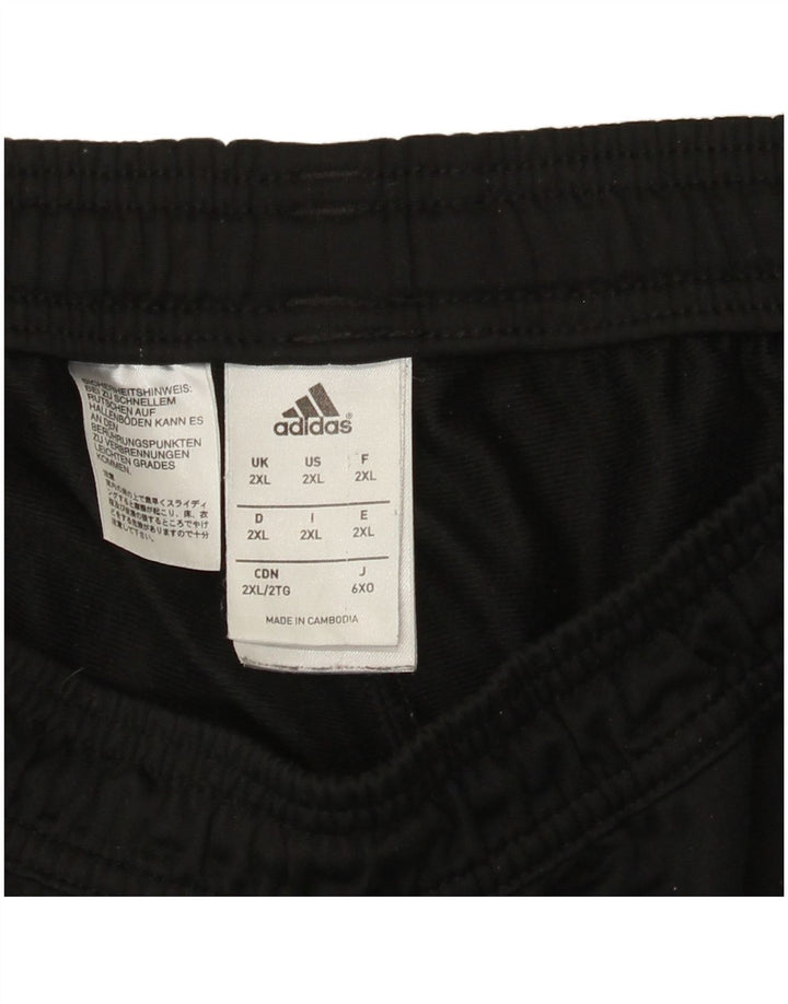 Adidas Træningsdragt bukser til mænd 2XL sort polyester