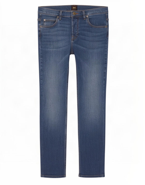 Lee Mens Powell Slim Jeans W30 L30 Blå Bomuld