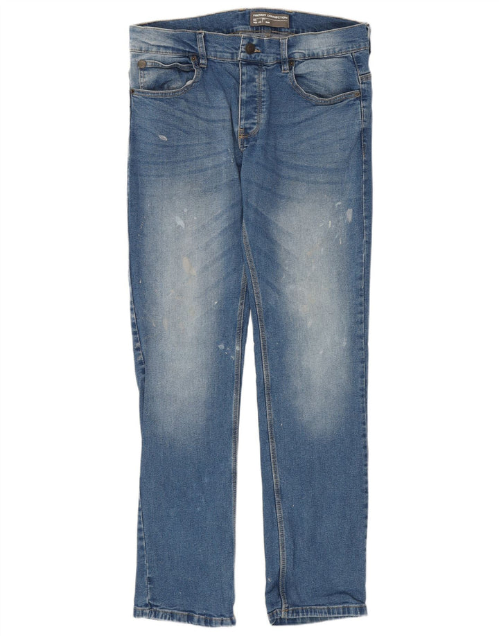 French Connection Herre Slim Jeans W32 L32 Blå Bomuld