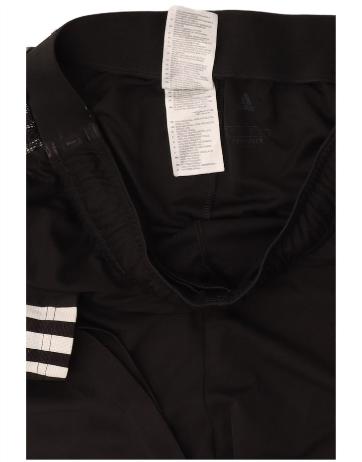 ADIDAS Aeroready grafiske sportsshorts til mænd, store sorte polyester