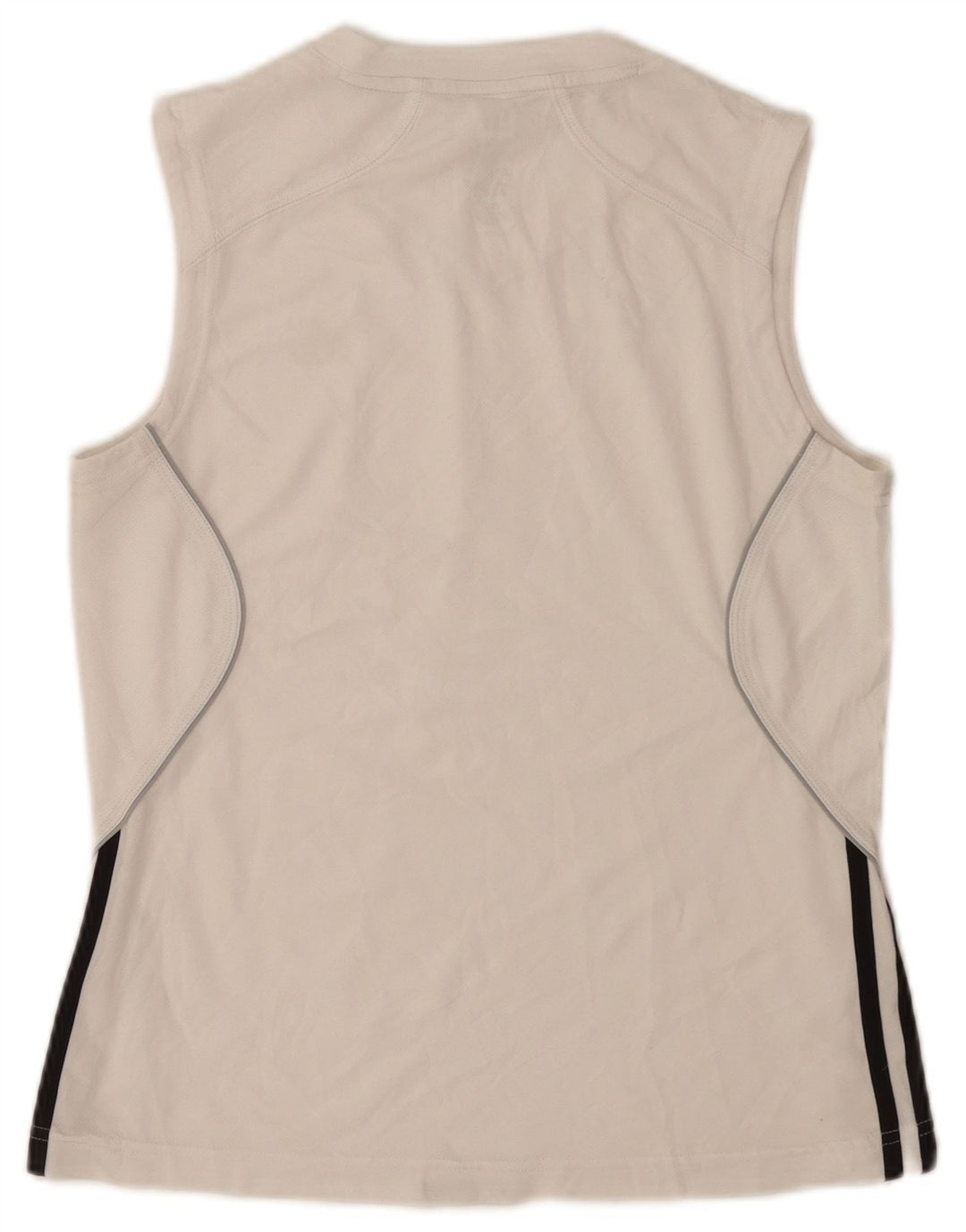 Adidas Damevest Top UK 10 Small White Polyester