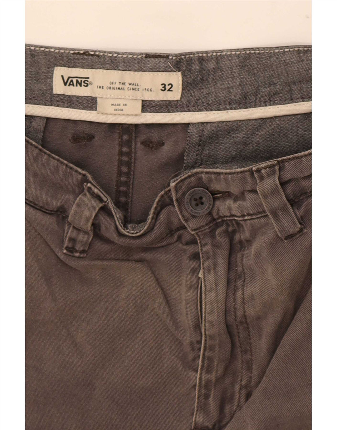 Vans Herre Chino Shorts W32 Medium Grey Bomuld