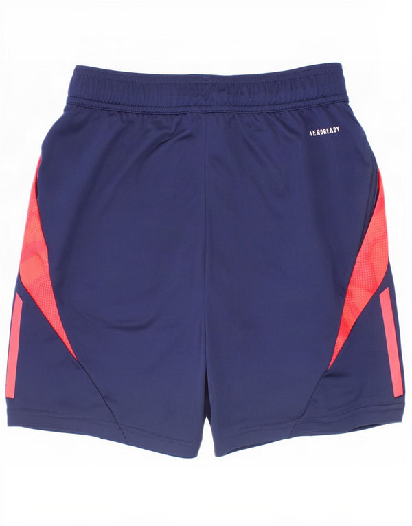 Adidas Boys Manchester United sportsshorts 11-12 år marineblå