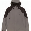 SALEWA Regnjakke med hætte til mænd UK 44 XL Grå Colourblock