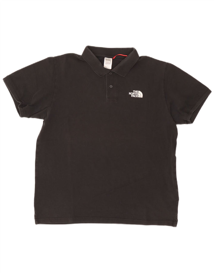 The North Face Herre Polo Shirt Stor Sort Bomuld