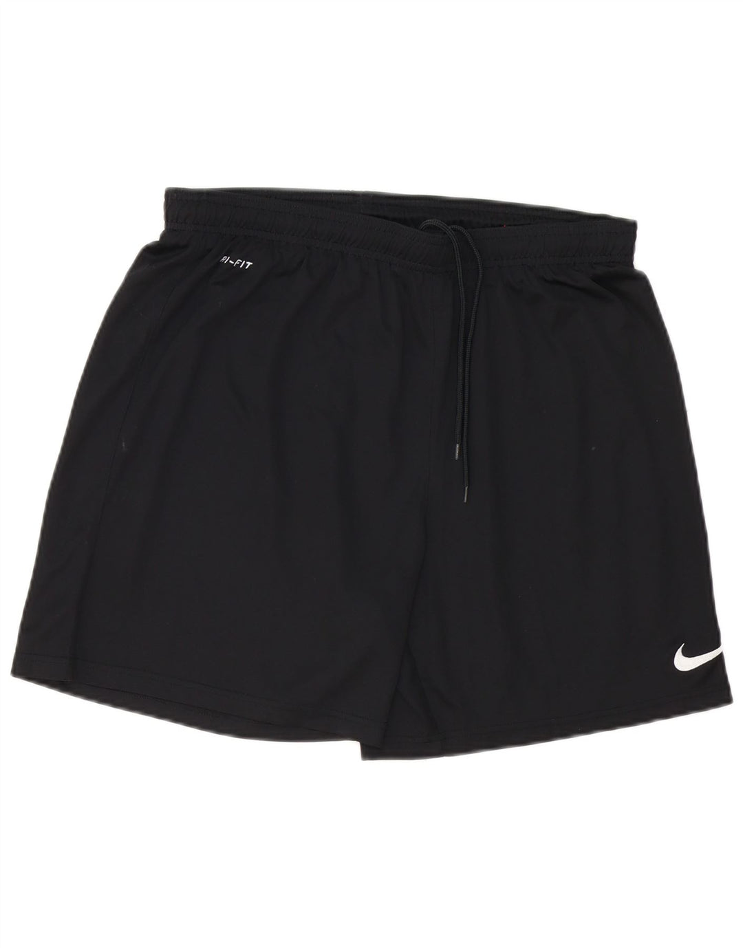 Nike Herre Dri Fit sportsshorts, store sorte polyester