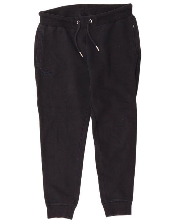 Superdry træningsdragt til kvinder Joggers UK 16 Large Navy Blue Polyester