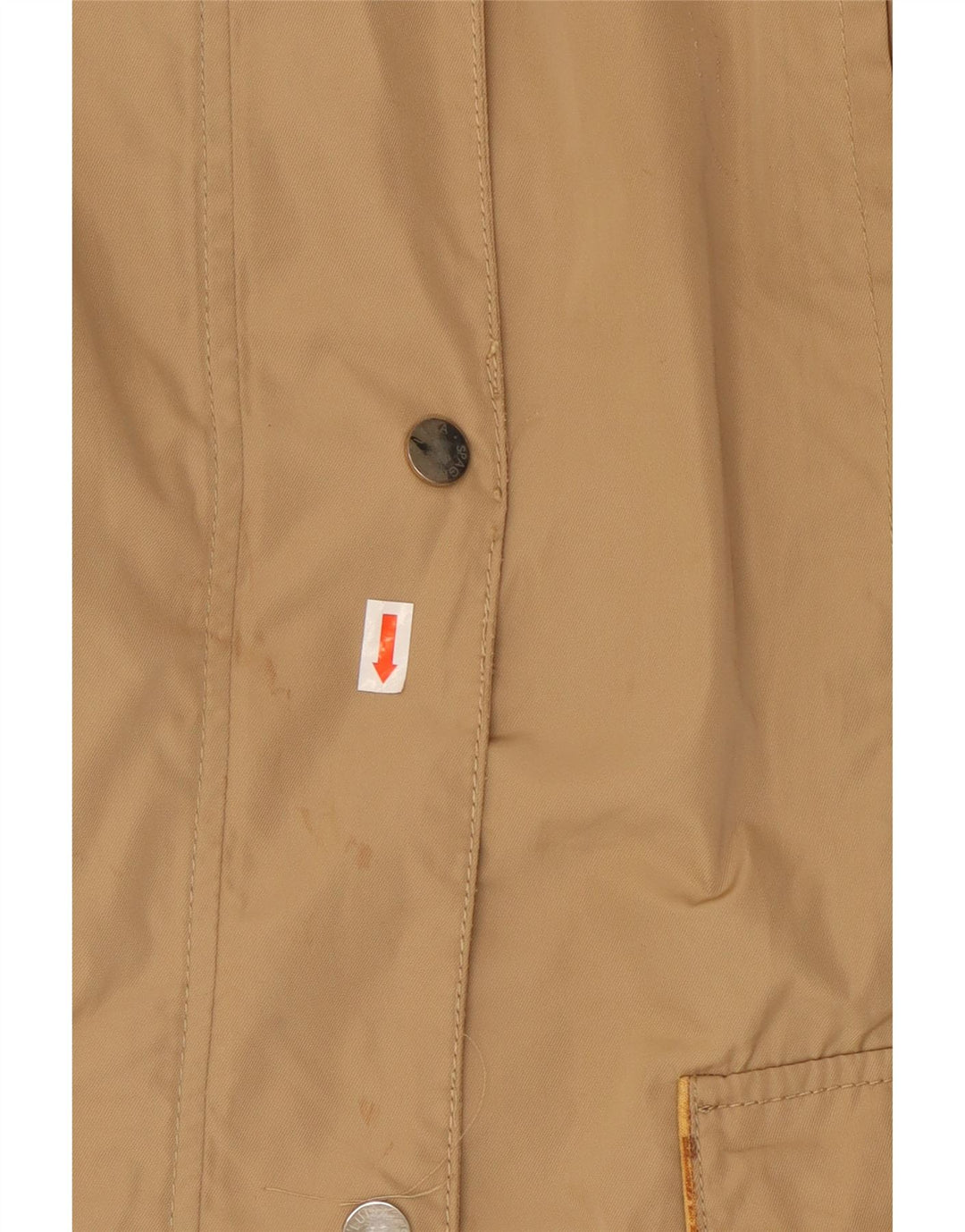 LUISA SPAGNOLI Militærjakke til kvinder IT 50 XL Beige Polyester