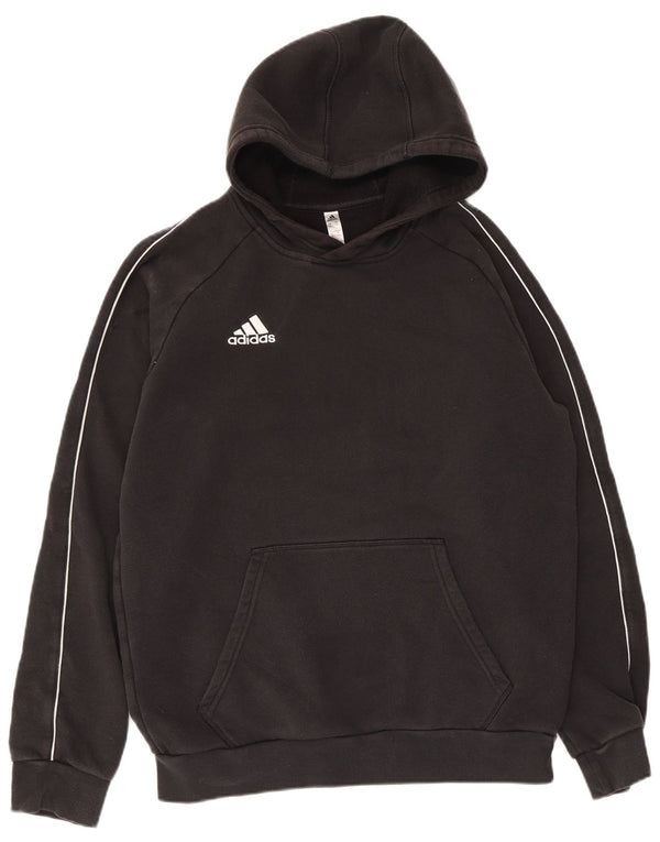 Adidas Herre hættetrøje Jumper Medium Sort Bomuld