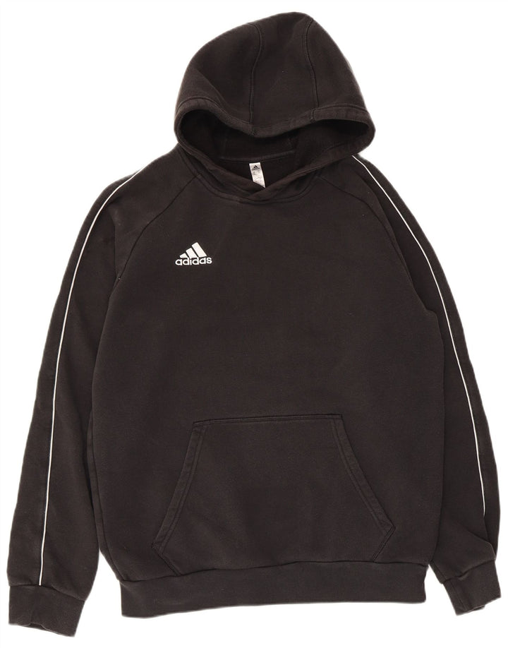 Adidas Herre hættetrøje Jumper Medium Sort Bomuld