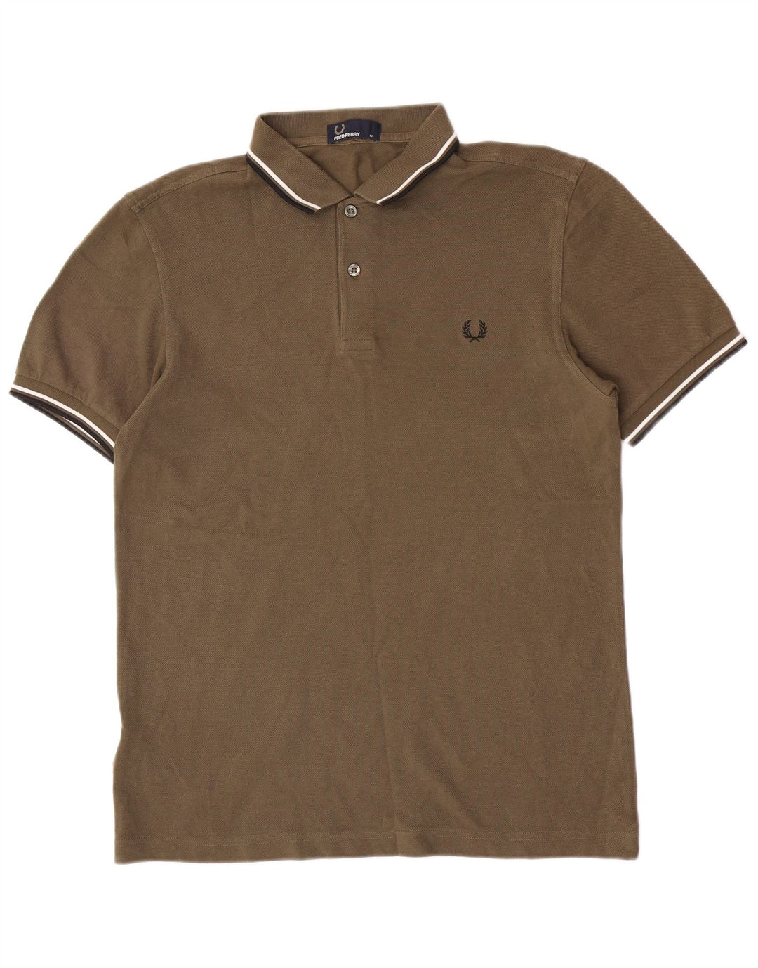 Fred Perry Herre poloshirt Medium Khaki Bomuld